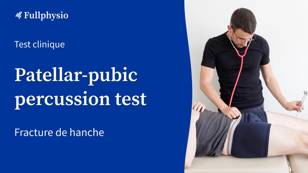 Patellar-pubic percussion test