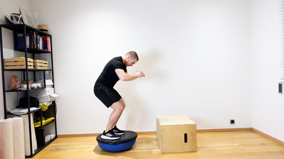 Platform Jumps With Stabilization