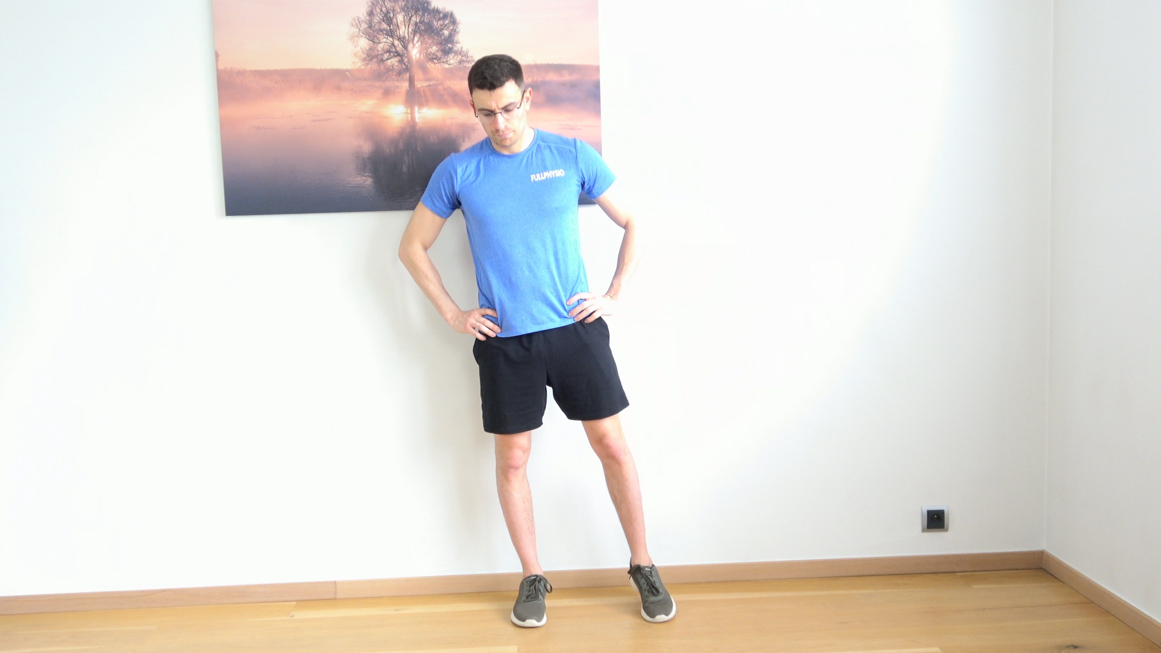 Single-Leg Partial Support, view 2