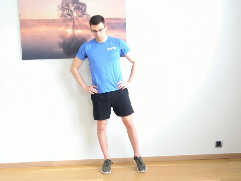 Single-Leg Partial Support, view 2