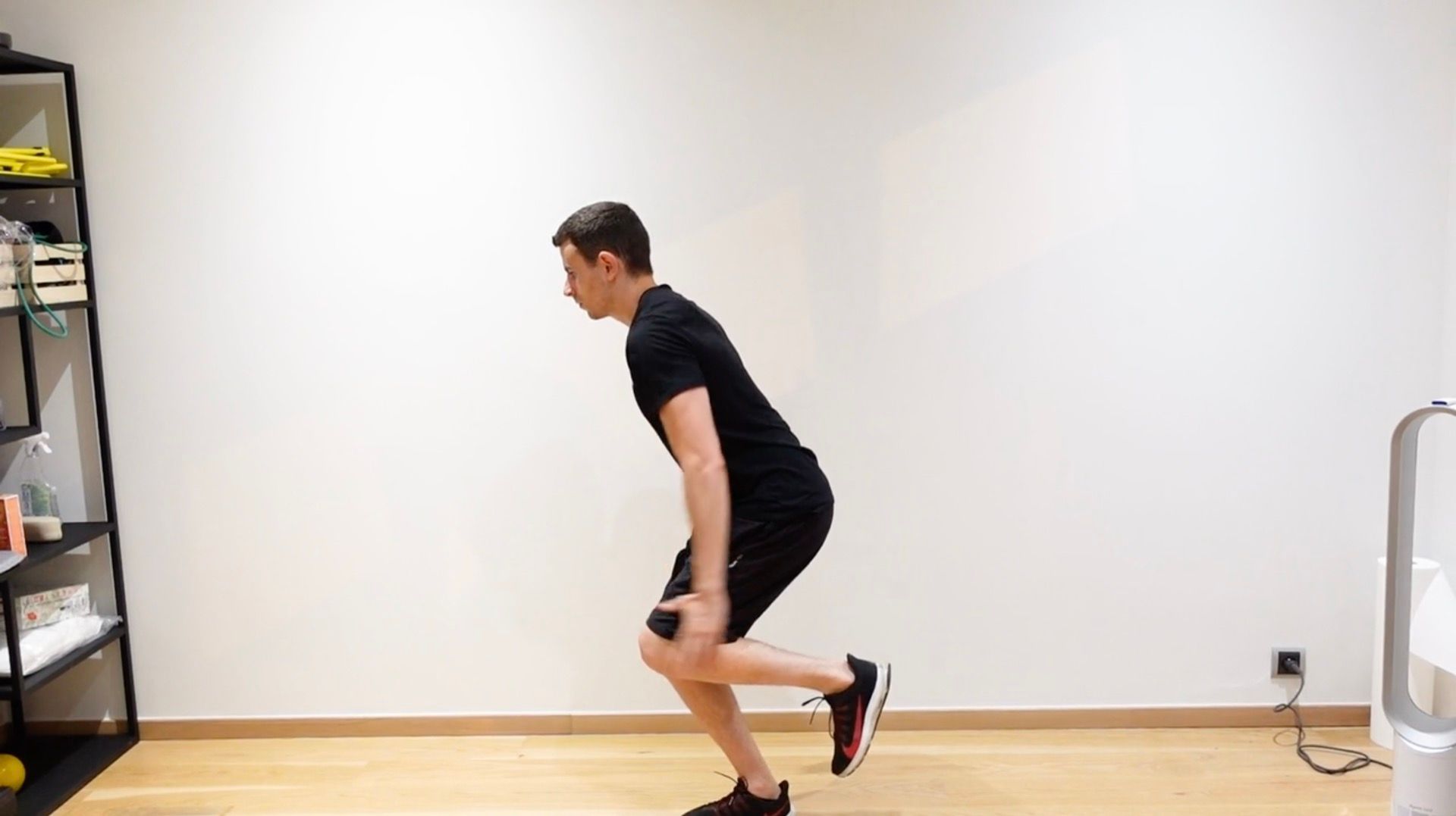 Single-Leg Jumps in Four Directions, view 1