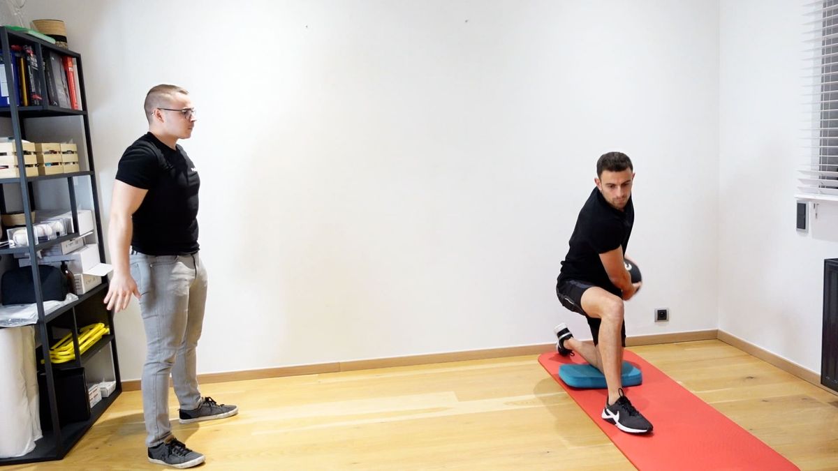 Throwing Movement Work With Medicine Ball