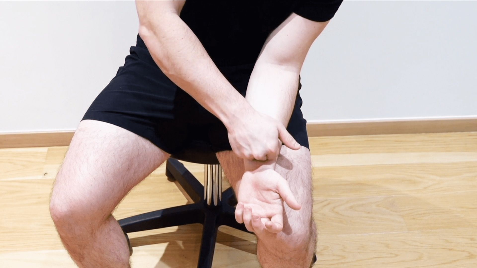 Forearm Anterior Side Self-Massage, view 1