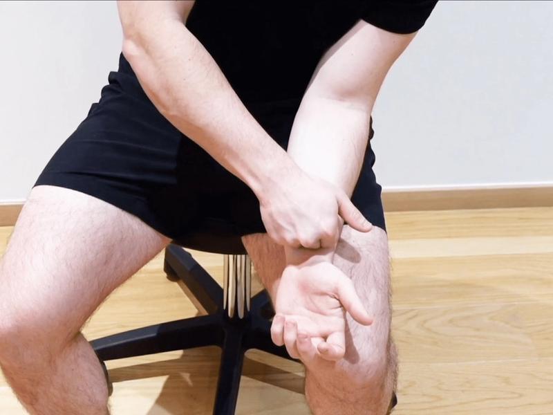 Forearm Anterior Side Self-Massage, view 1