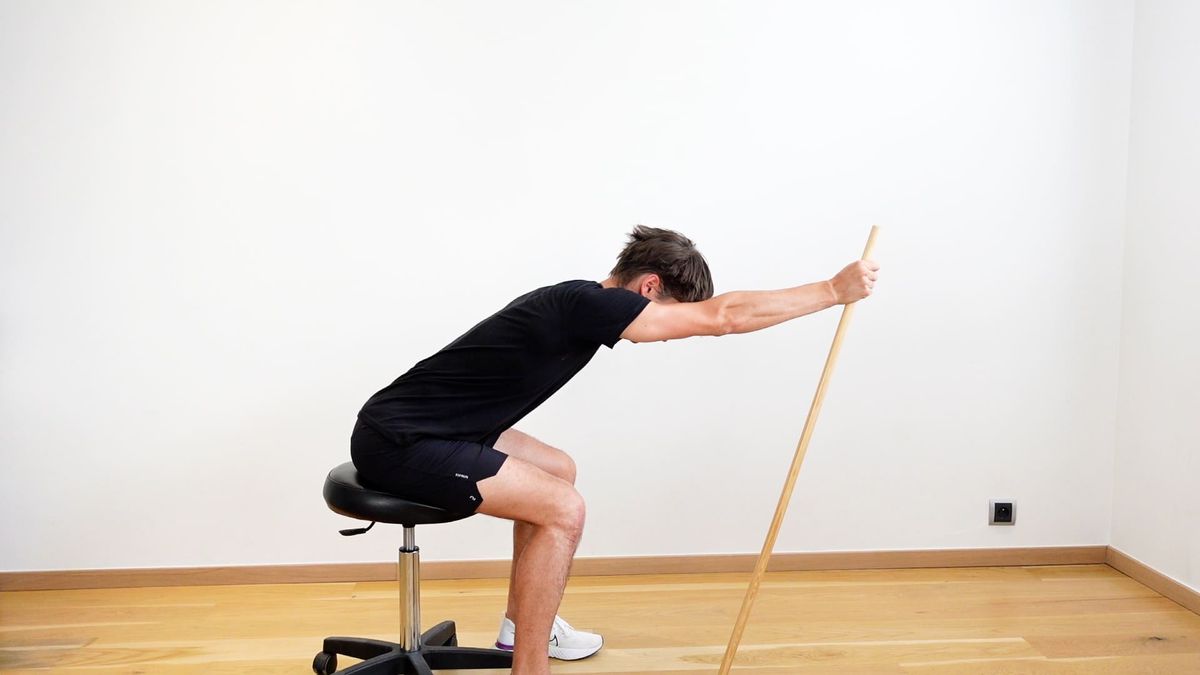 Passive Shoulder Flexion Mobilization