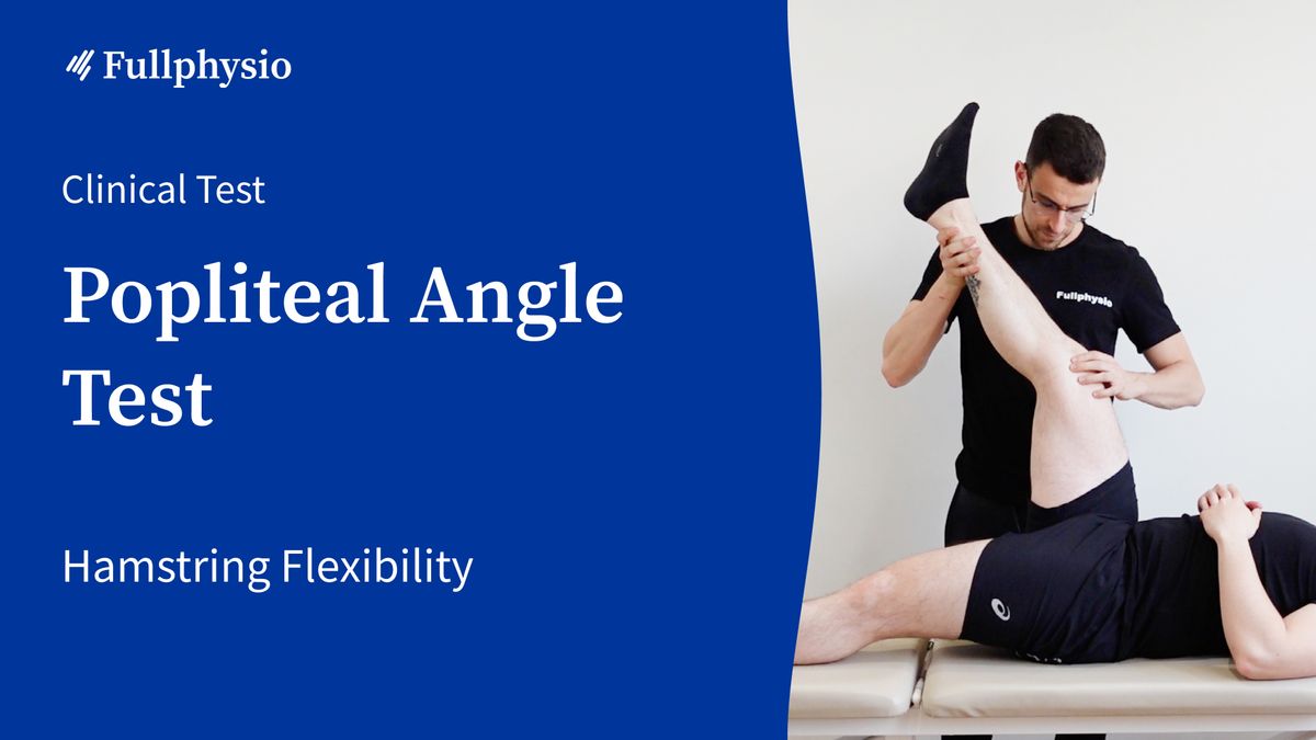 Popliteal Angle Test