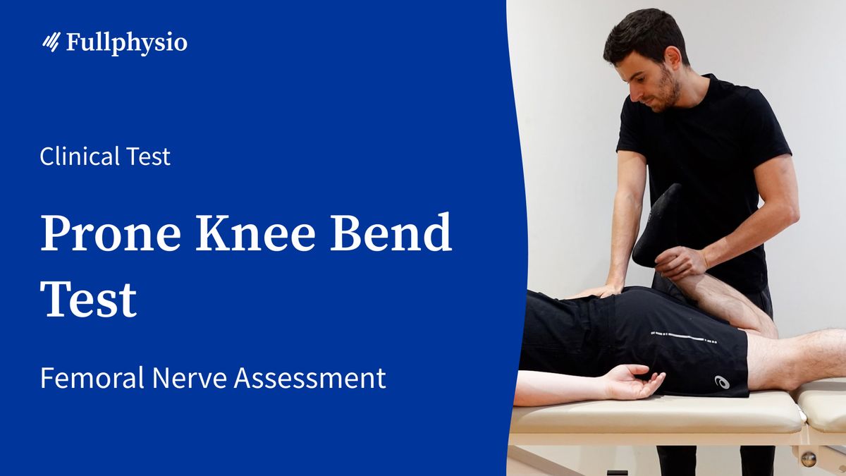 Prone Knee Bend Test