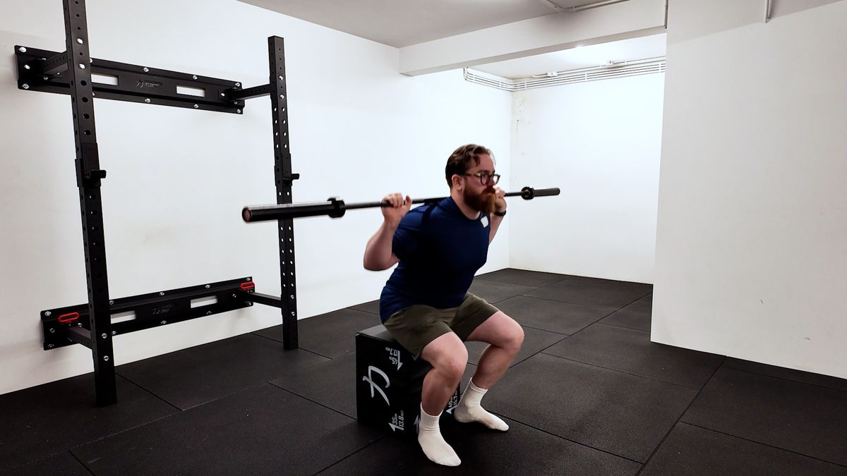 High Bar Box Squat