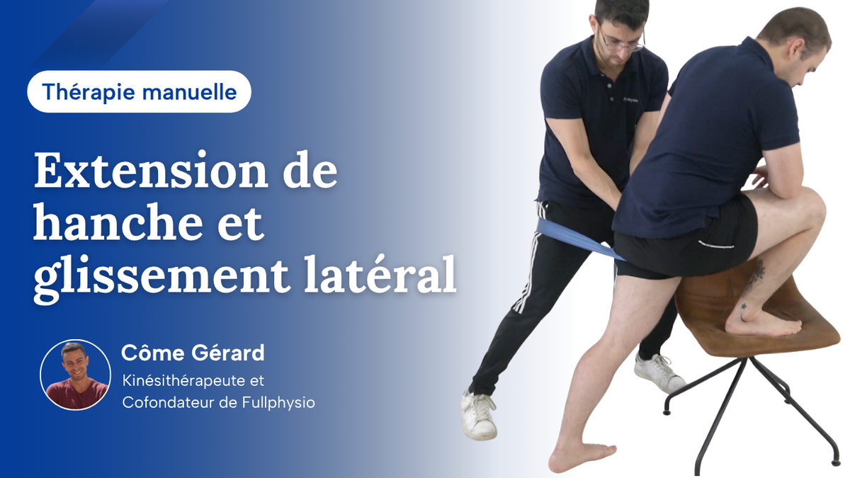 Extension de hanche et glissement latéral