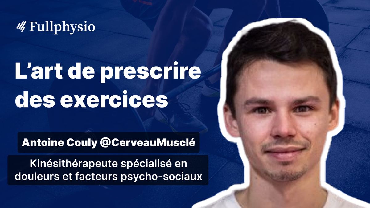 L'art de prescrire des exercices