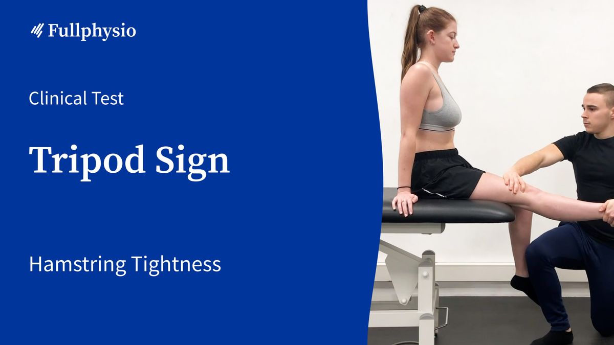 Tripod Sign