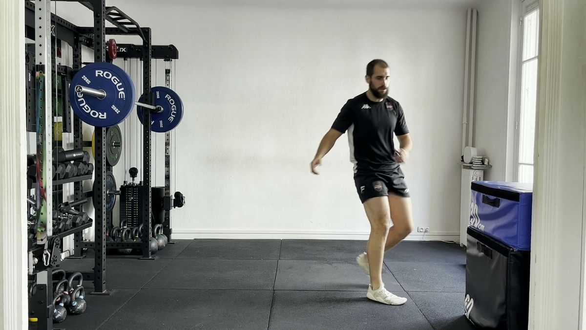 Hop + lateral hop