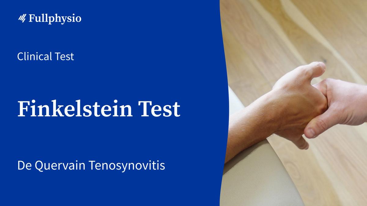 Finkelstein Test