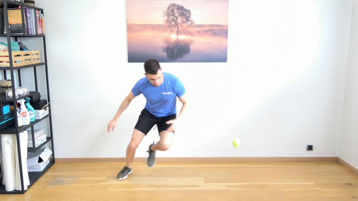 Reprise d'appui avec balle