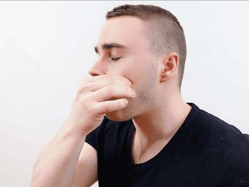 Relâchement trigger point intra & extrabuccal muscle masséter, vue 2