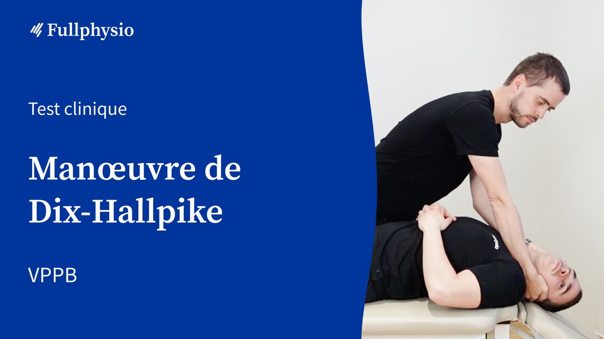 Manœuvre de Dix-Hallpike