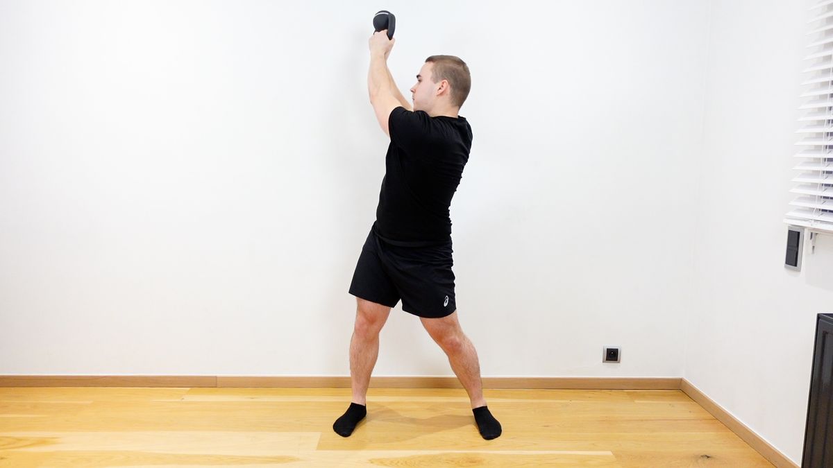 Golf Swing With Kettlebell