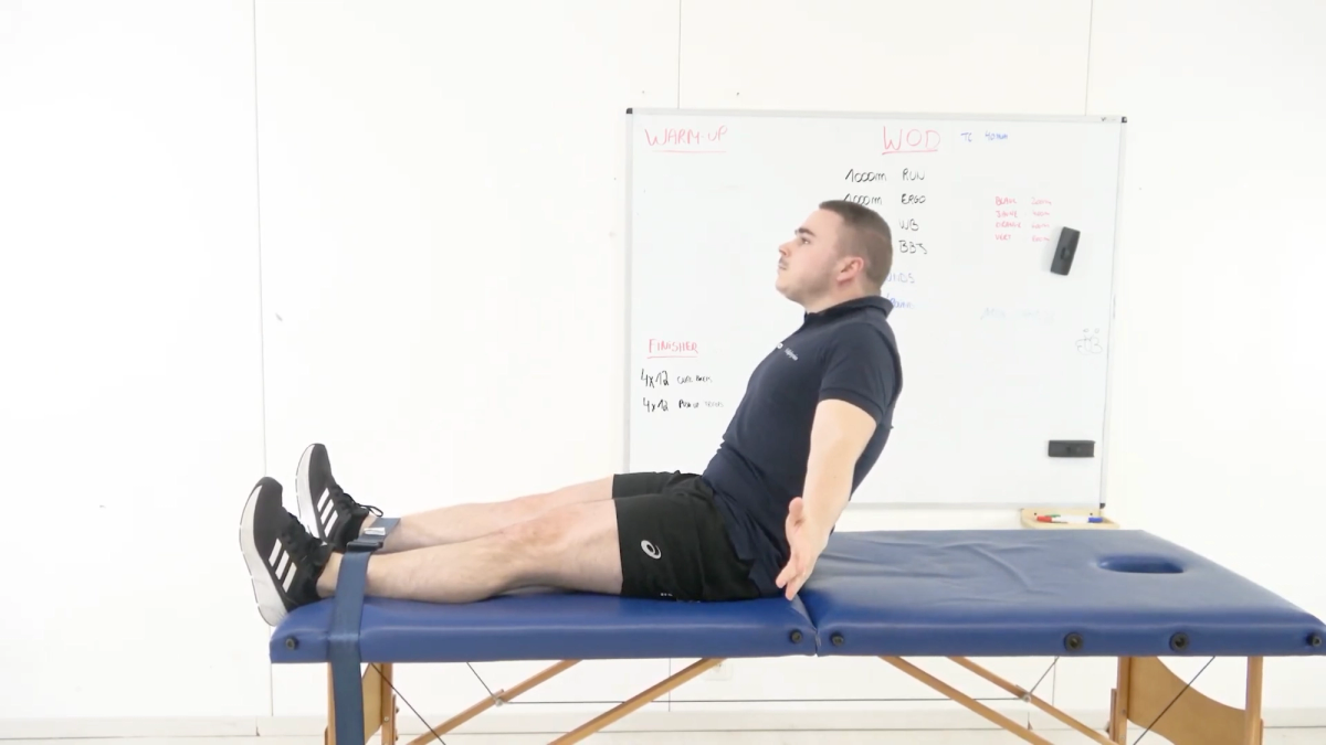 Flexion tronc jambes tendues