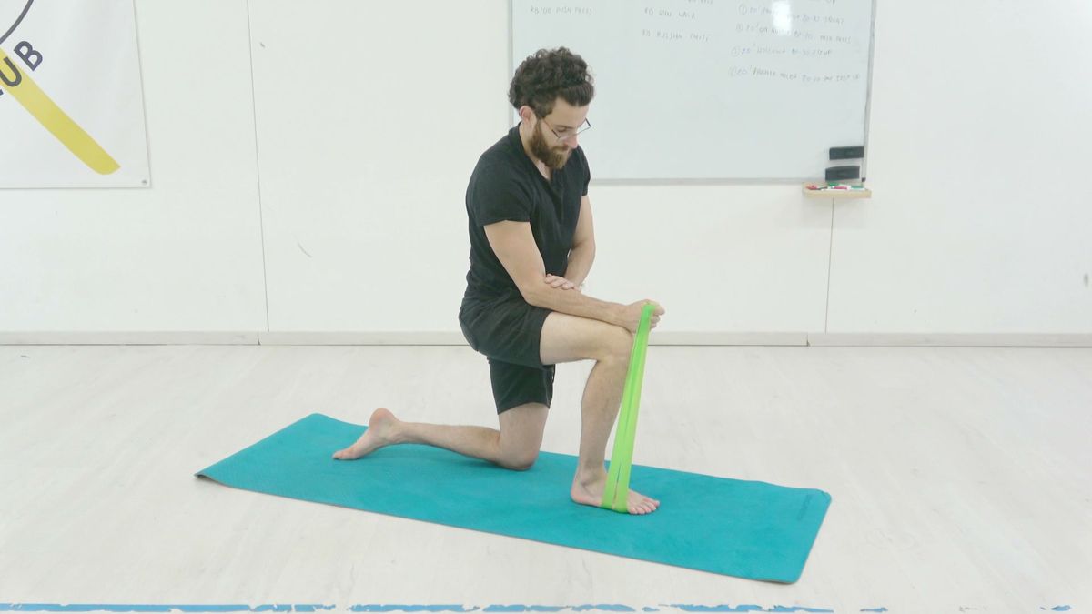 Half-Kneeling Pronation Strengthening