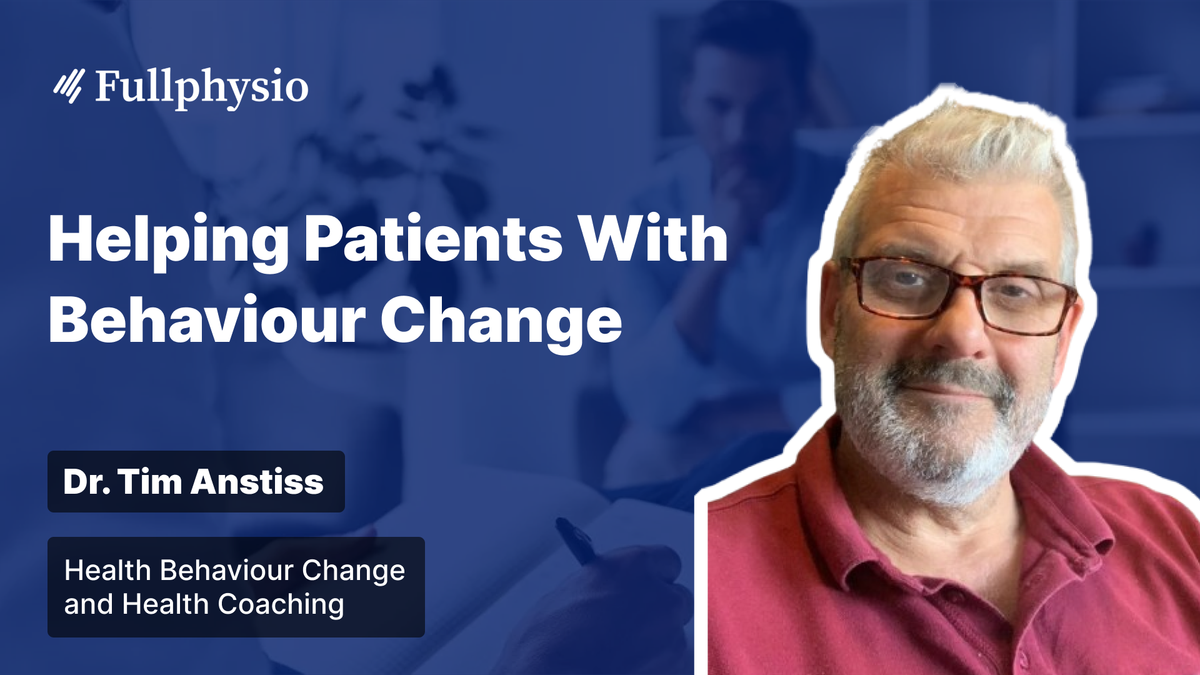 Helping Patients With Behaviour Change