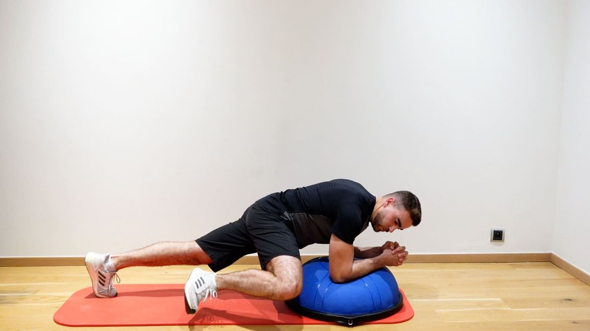 Lateral Mountain Climber on Unstable Ground