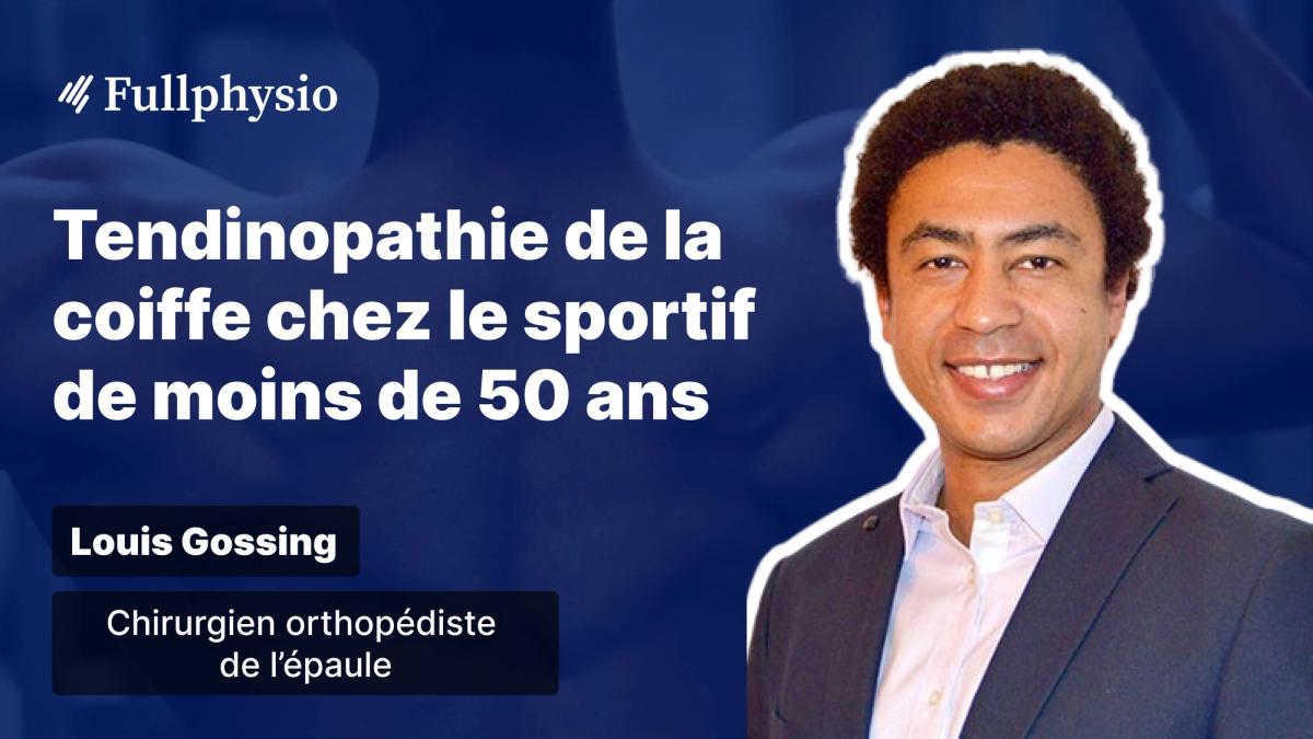 Tendinopathie de la coiffe chez le sportif de moins de 50 ans