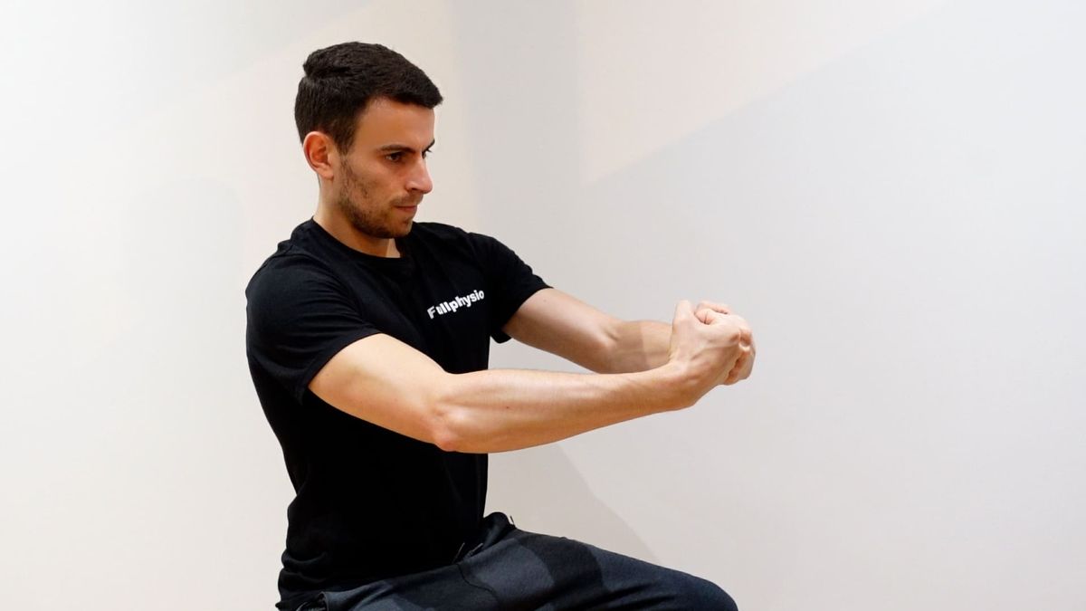 Bilateral Epicondylitis Stretching