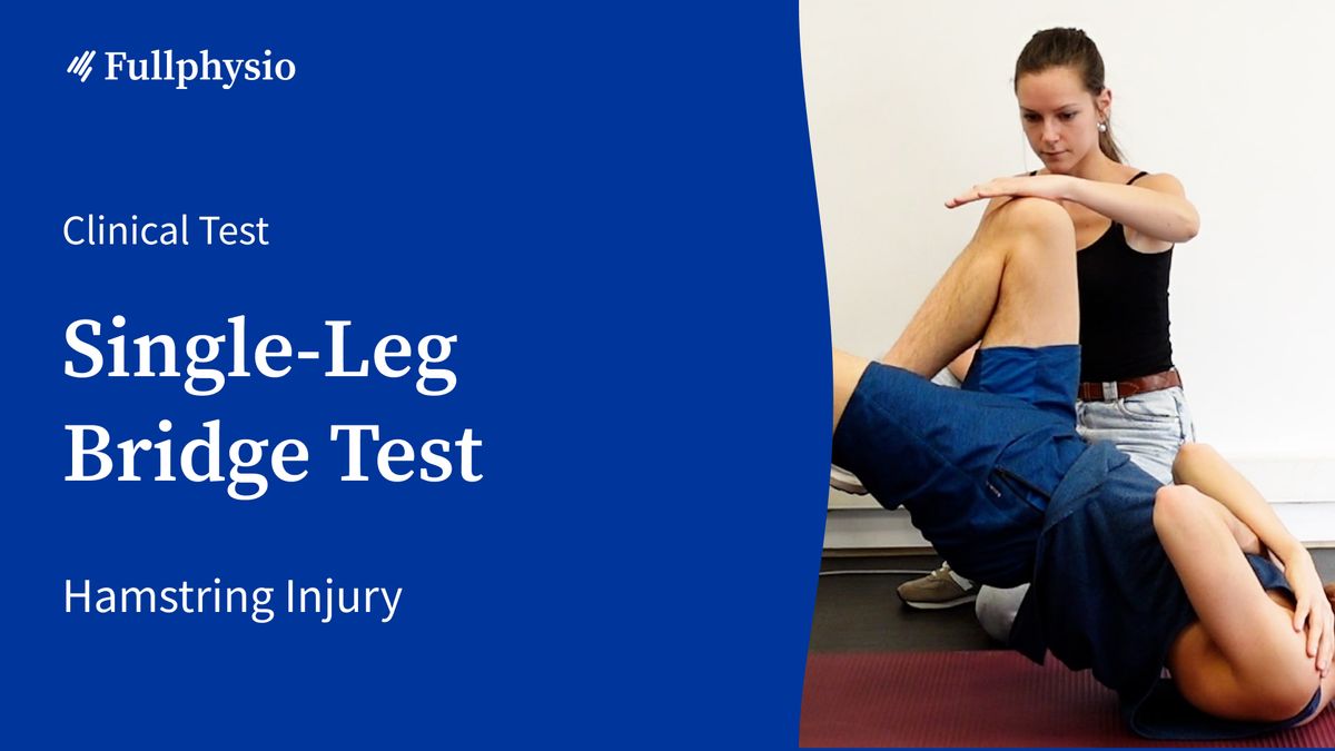 Single-Leg Bridge Test