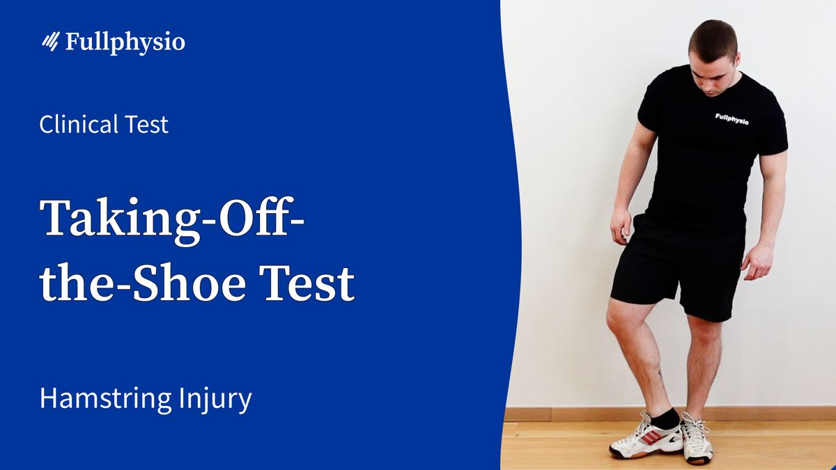 Taking-Off-the-Shoe Test