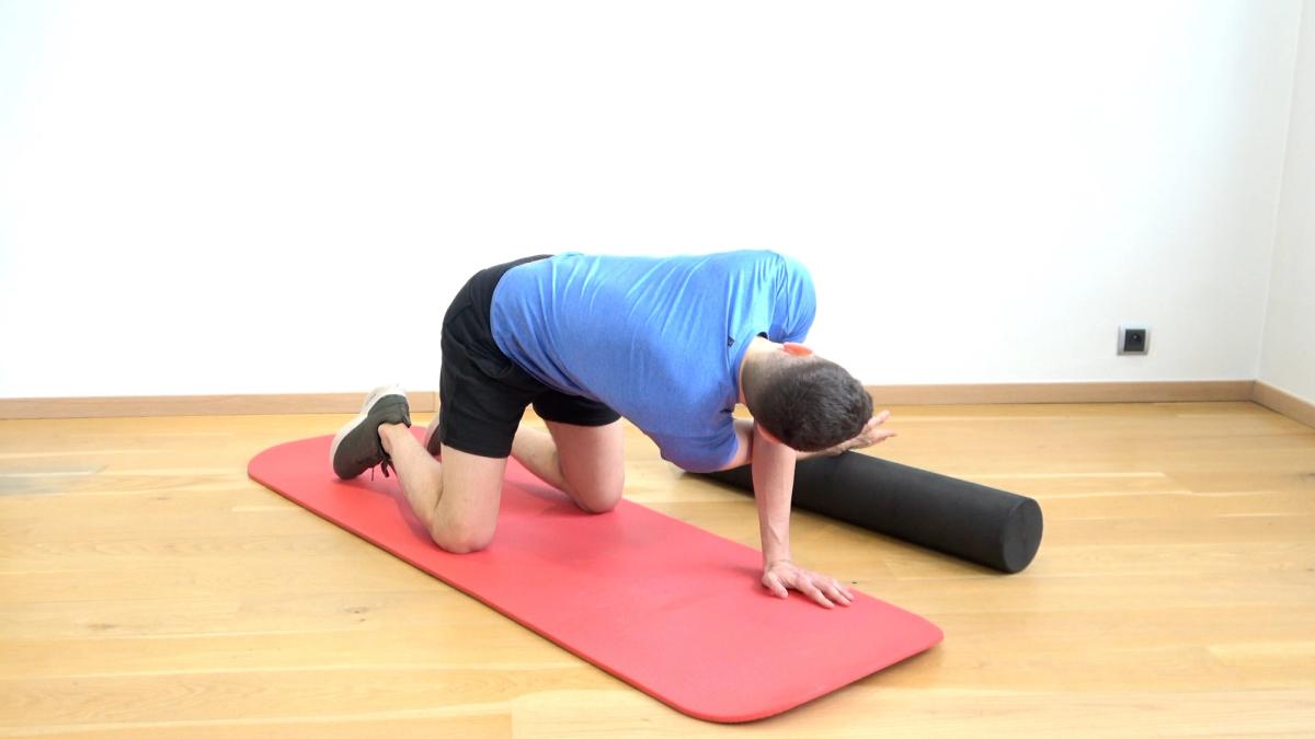 Chest Rotation With Foam Roller