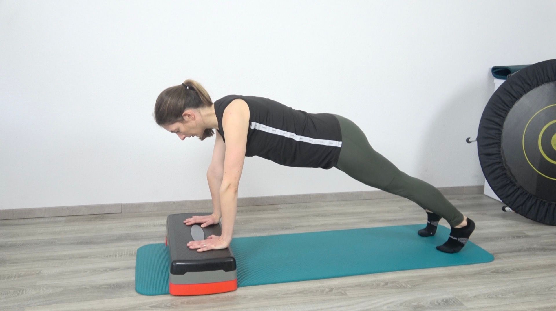 Planche élevée avec Step