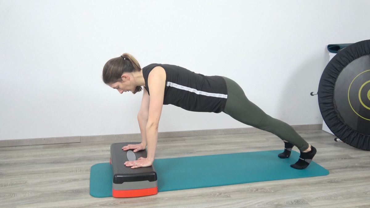 Planche élevée avec Step