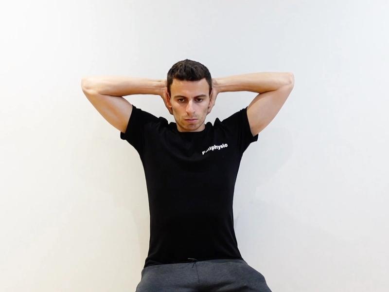 Stretch With Cervical Traction, view 2