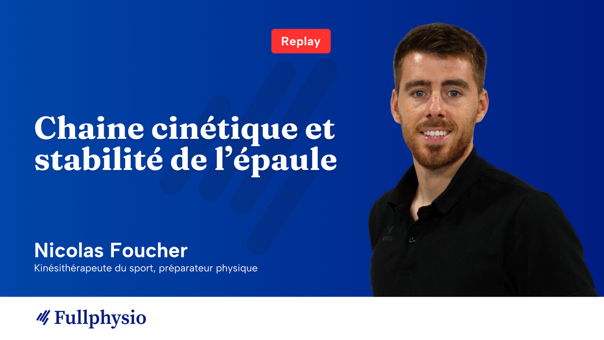 Chaine cinétique et stabilité de l'épaule