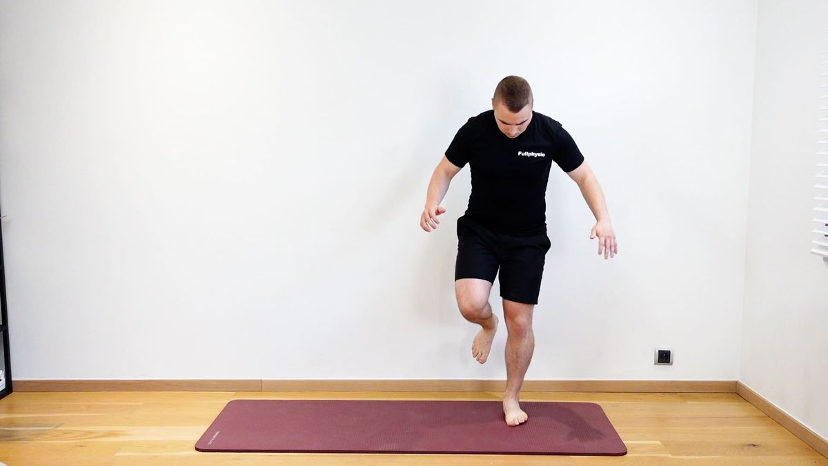 Single-Leg Lateral Jump Resumption