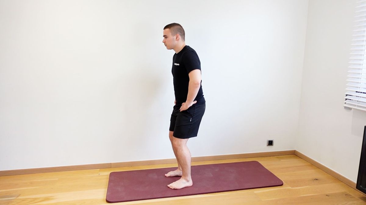 Forefoot / Heel Body Weight Shift With Bent Knees