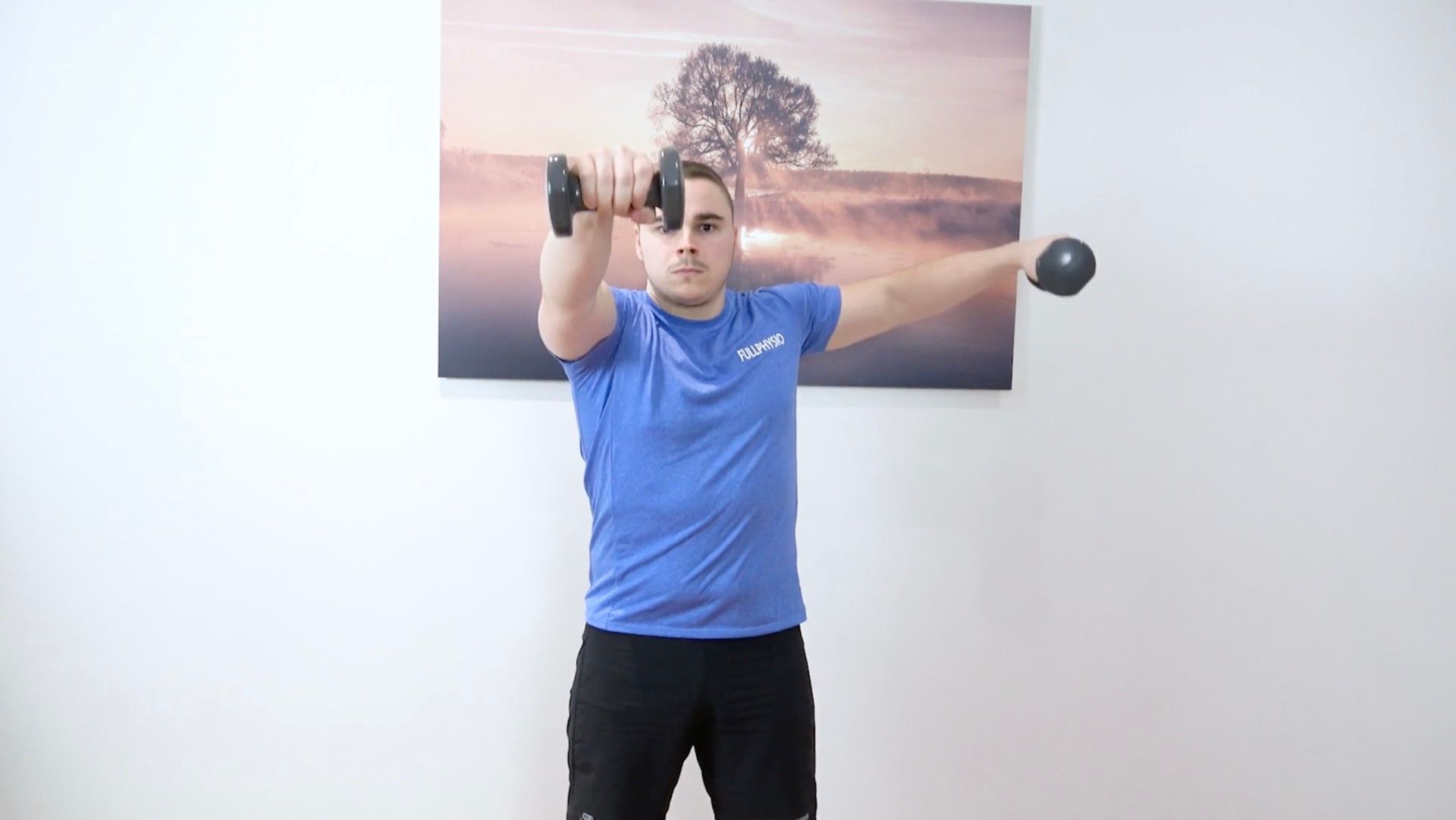 Simultaneous Shoulder Flexion / ABD Strengthening