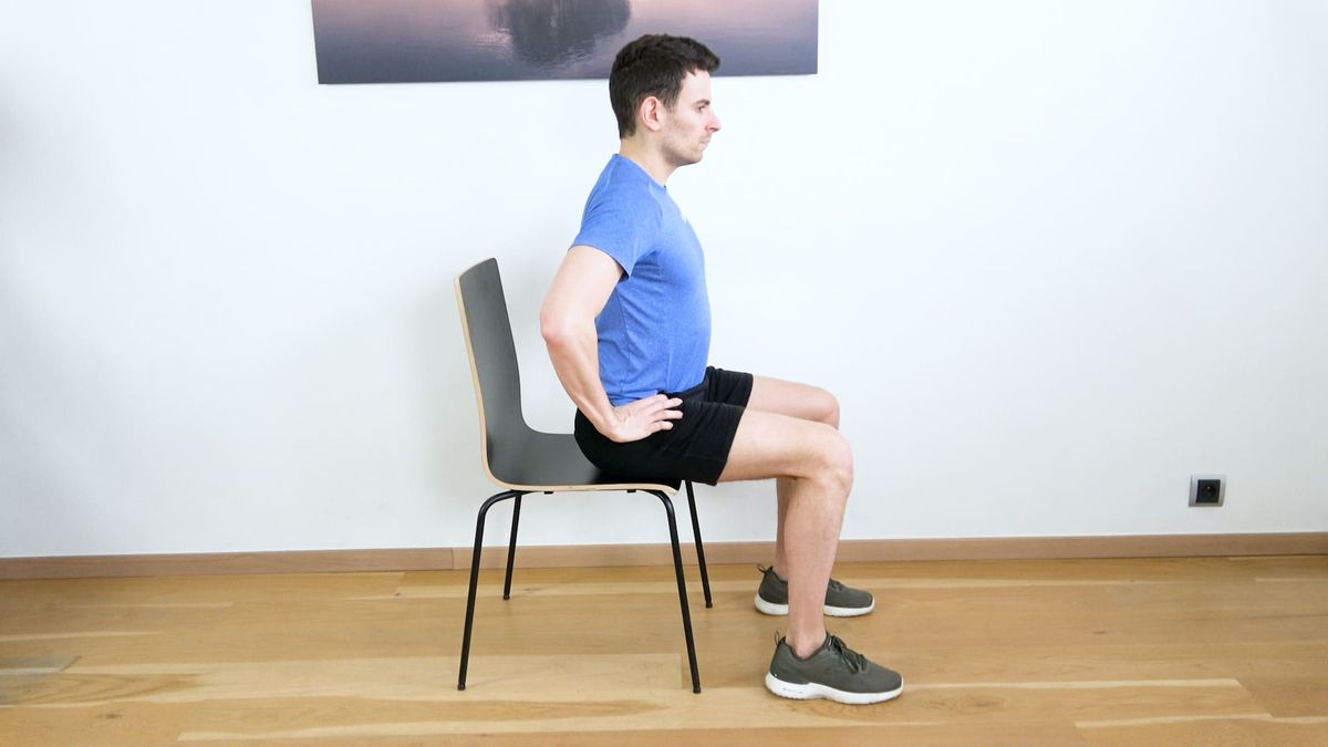 Seated Anterior / Posterior Pelvic Tilt