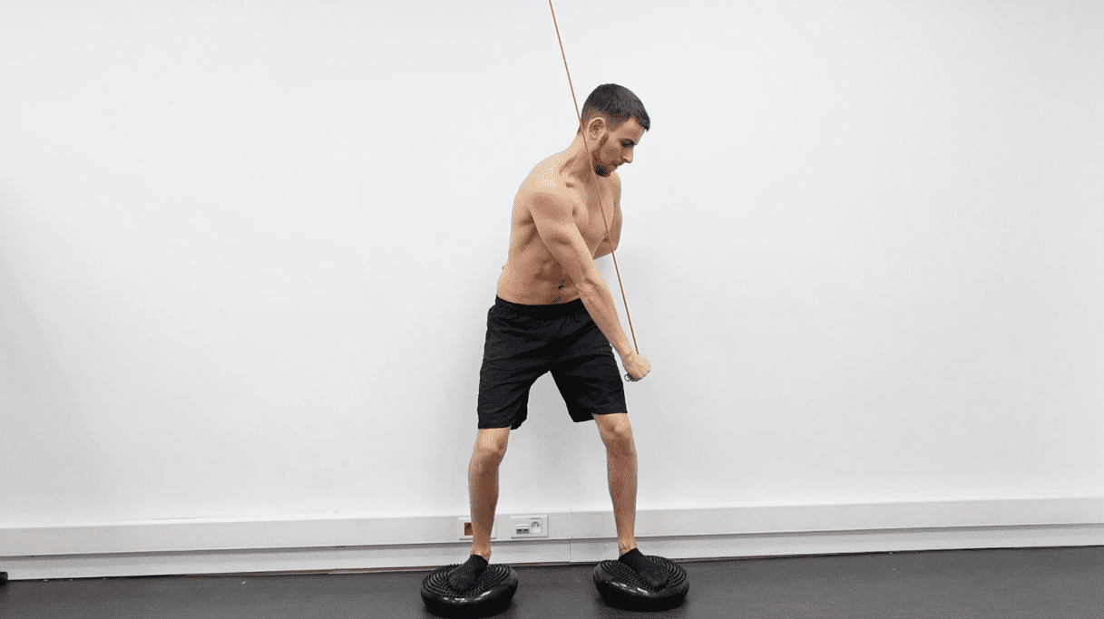 Proprioceptive Control With Single-Hand Belts Dissociation