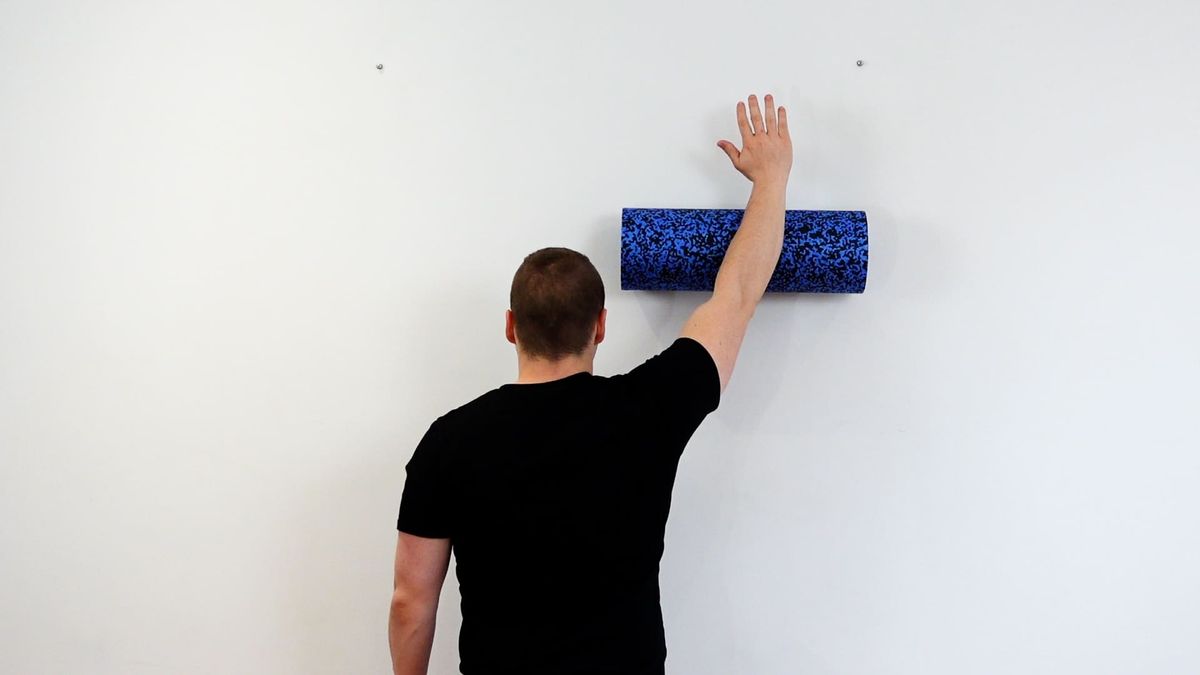 Active-Assisted Shoulder Abduction Mobilization With Wall Roller
