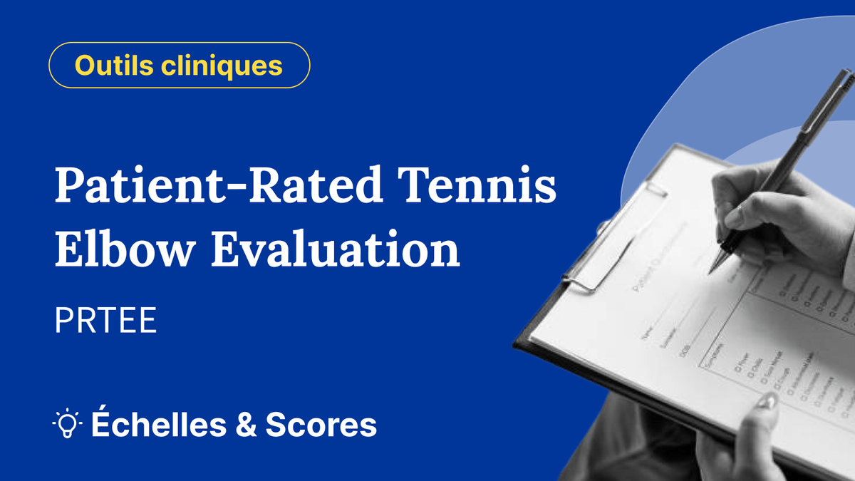 Patient-Rated Tennis Elbow Evaluation (PRTEE)
