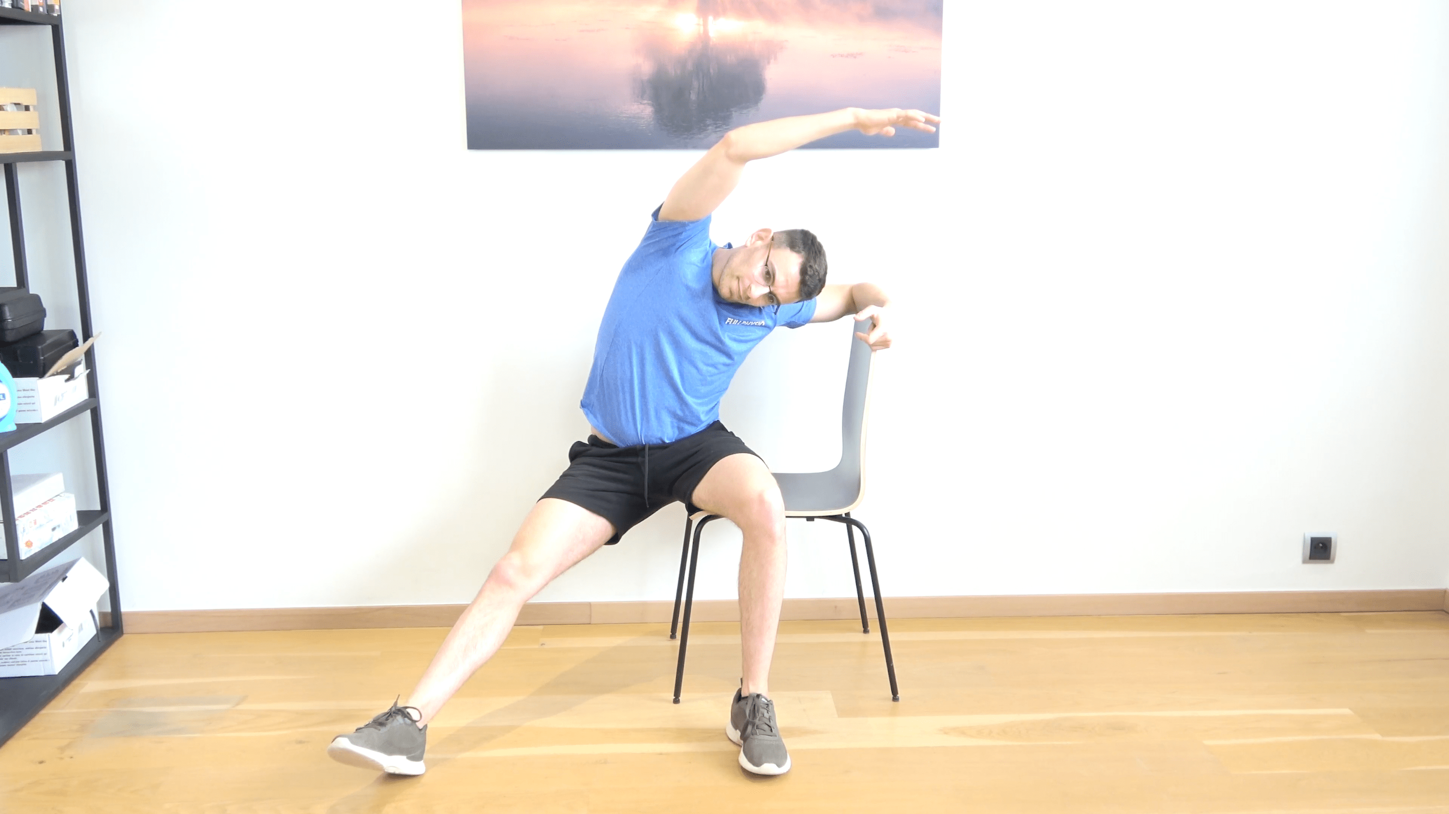 Seated Quadratus Lumborum Stretch