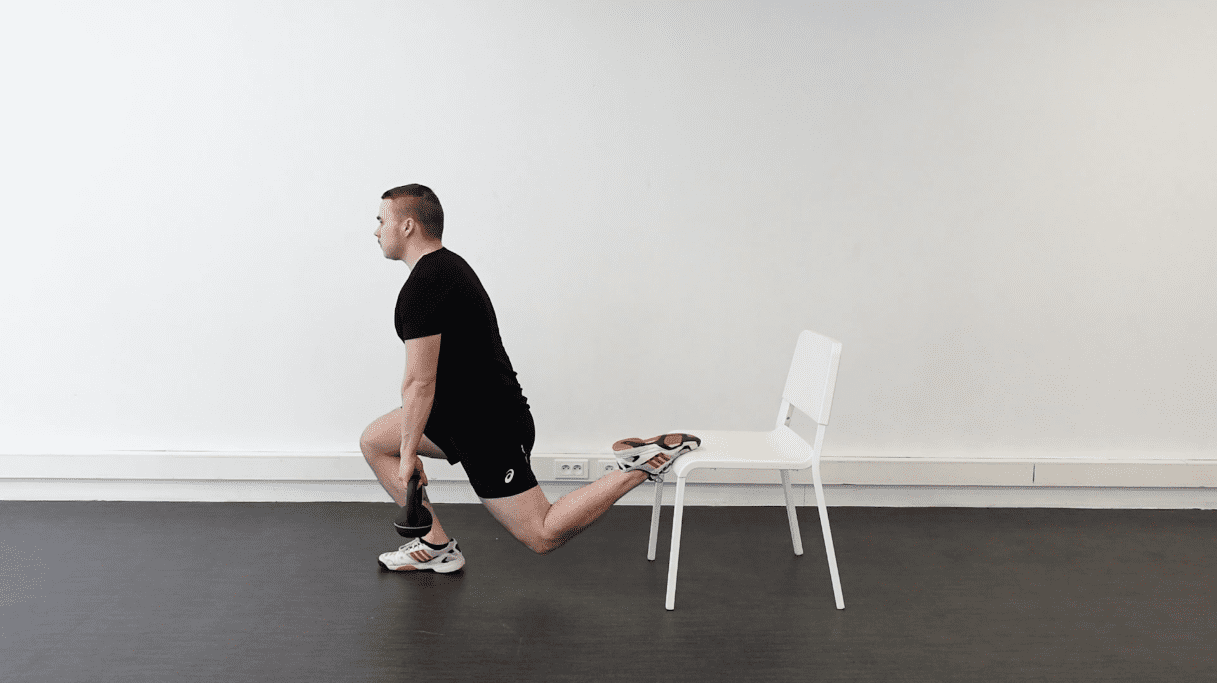 Split Squat With Weight