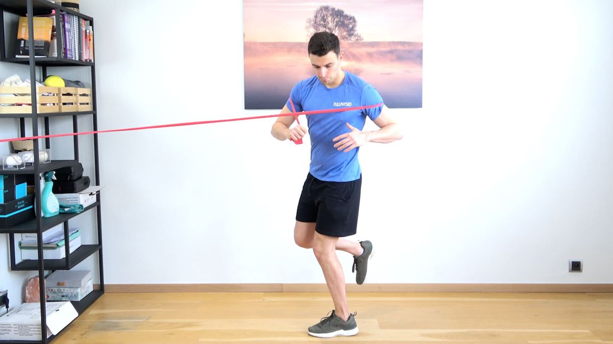 Flexion & RI de hanche contre résistance