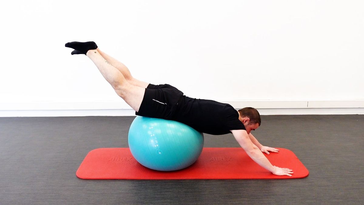 Flexion / Extension Mobilization on Swiss Ball