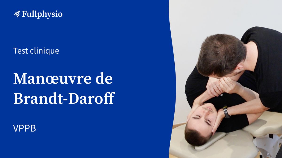 Manœuvre de Brandt-Daroff