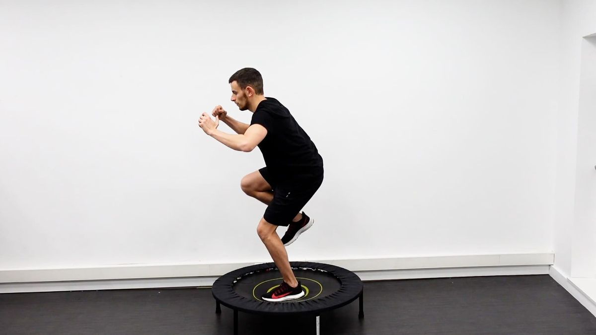 Contrôle postural sur trampoline