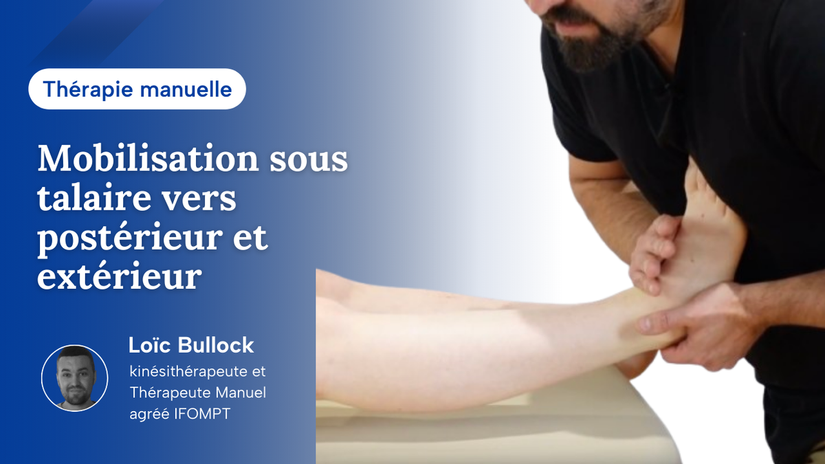 Mob de l'articulation Sous-talaire vers post-ext