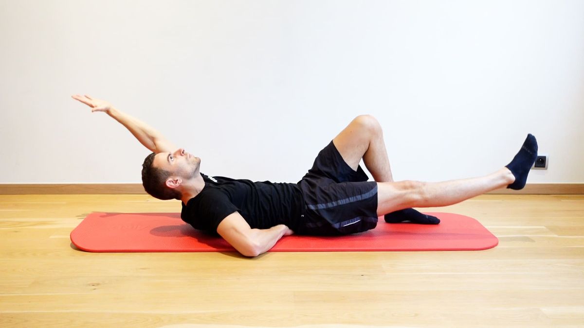 Curl up avec pliométrie