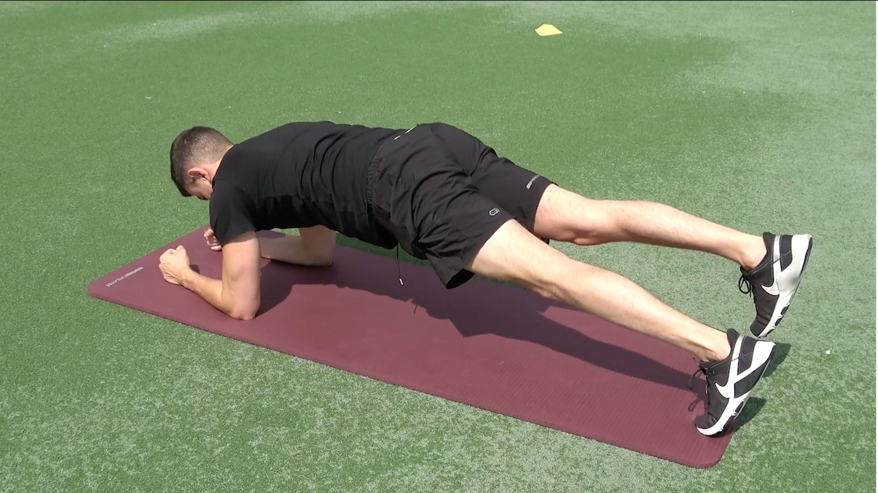 Plank, One Leg After the Other